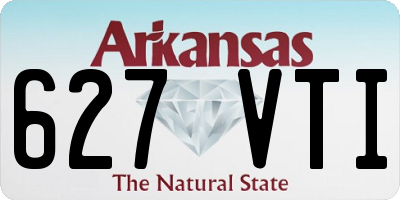 AR license plate 627VTI