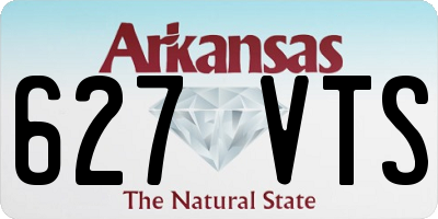 AR license plate 627VTS