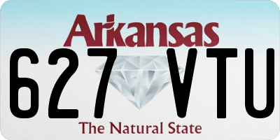 AR license plate 627VTU