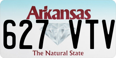 AR license plate 627VTV