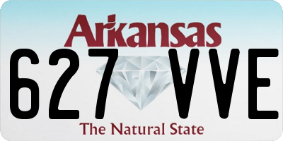 AR license plate 627VVE