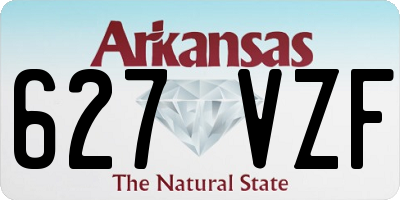AR license plate 627VZF