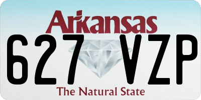 AR license plate 627VZP