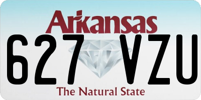AR license plate 627VZU