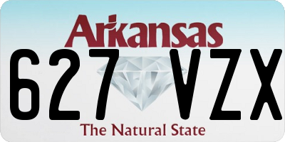 AR license plate 627VZX