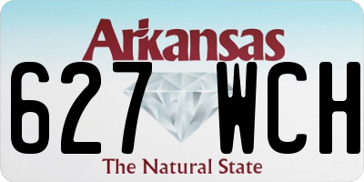 AR license plate 627WCH