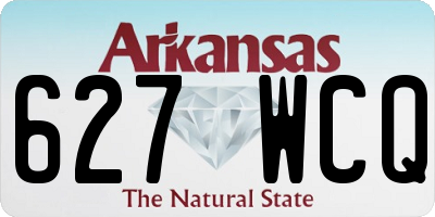 AR license plate 627WCQ