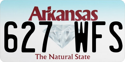 AR license plate 627WFS