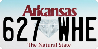 AR license plate 627WHE