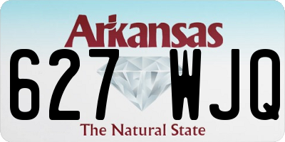 AR license plate 627WJQ
