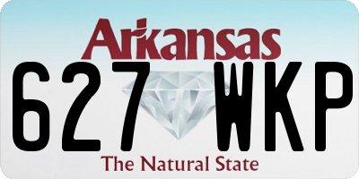 AR license plate 627WKP