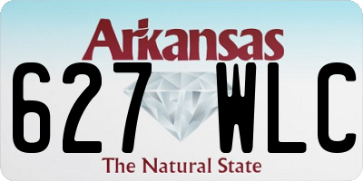 AR license plate 627WLC