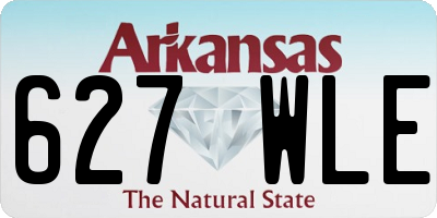 AR license plate 627WLE