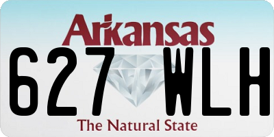 AR license plate 627WLH