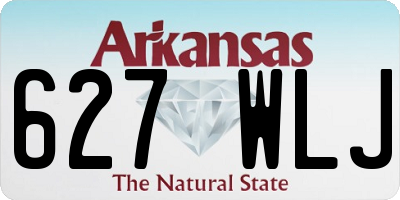 AR license plate 627WLJ
