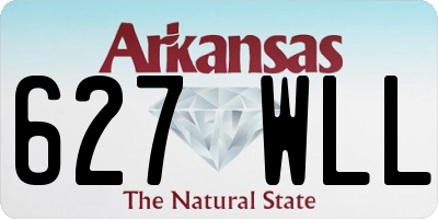 AR license plate 627WLL