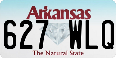 AR license plate 627WLQ