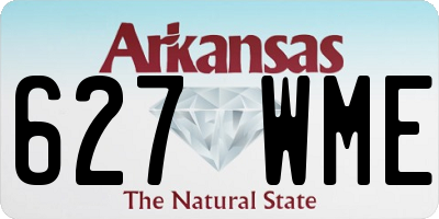 AR license plate 627WME