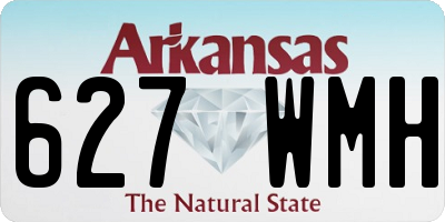 AR license plate 627WMH