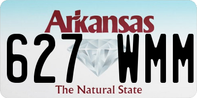 AR license plate 627WMM