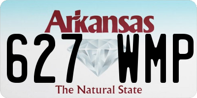 AR license plate 627WMP