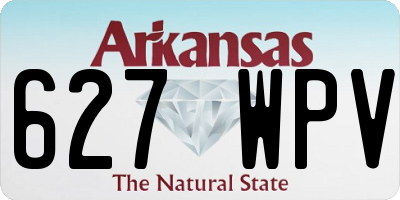 AR license plate 627WPV