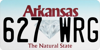 AR license plate 627WRG