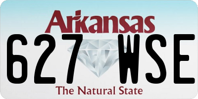 AR license plate 627WSE