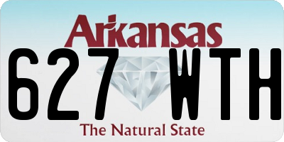 AR license plate 627WTH