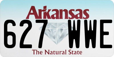 AR license plate 627WWE