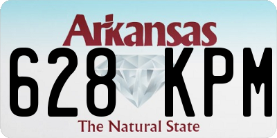 AR license plate 628KPM