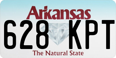 AR license plate 628KPT