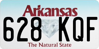AR license plate 628KQF