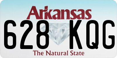 AR license plate 628KQG