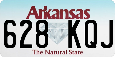 AR license plate 628KQJ