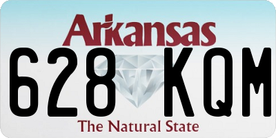 AR license plate 628KQM