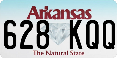 AR license plate 628KQQ