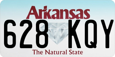AR license plate 628KQY