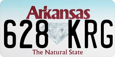 AR license plate 628KRG