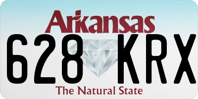AR license plate 628KRX
