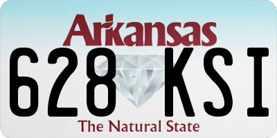 AR license plate 628KSI