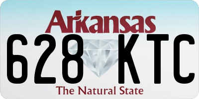 AR license plate 628KTC