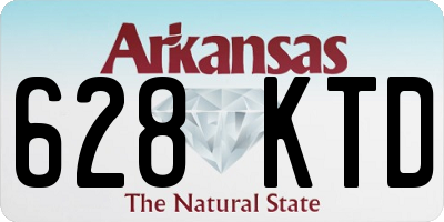 AR license plate 628KTD