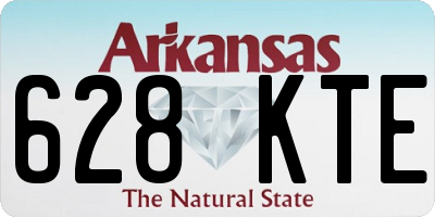 AR license plate 628KTE
