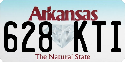 AR license plate 628KTI