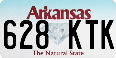 AR license plate 628KTK