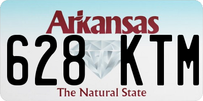 AR license plate 628KTM