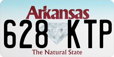 AR license plate 628KTP