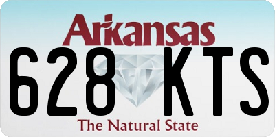 AR license plate 628KTS