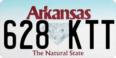 AR license plate 628KTT